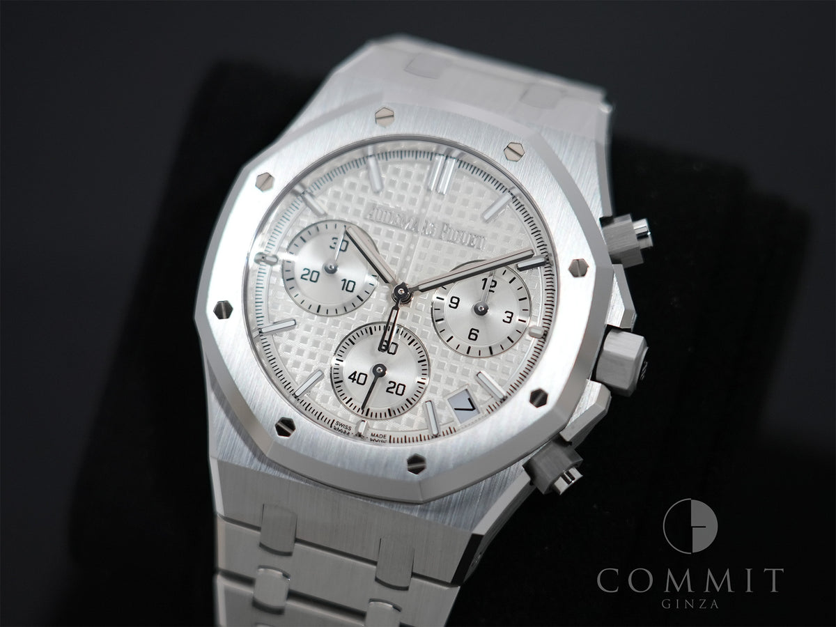 オーデマピゲ ロイヤルオーク クロノグラフ Ref.26240ST.OO.1320ST.07 ステンレススチール シルバー文字盤 美品 69nembsq