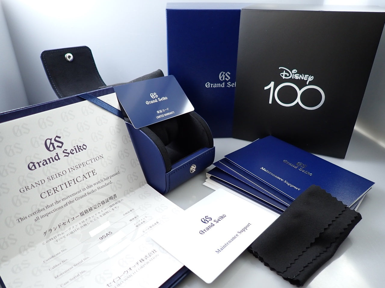 Grand Seiko Disney 100 Limited Edition &lt;Warranty, Box, etc.&gt;