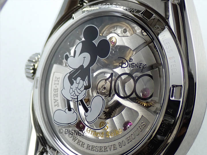 グランドセイコー ディズニー 100 リミテッドエディション Ref.SLGH025 グリーン文字盤 未使用 7H8LC52X