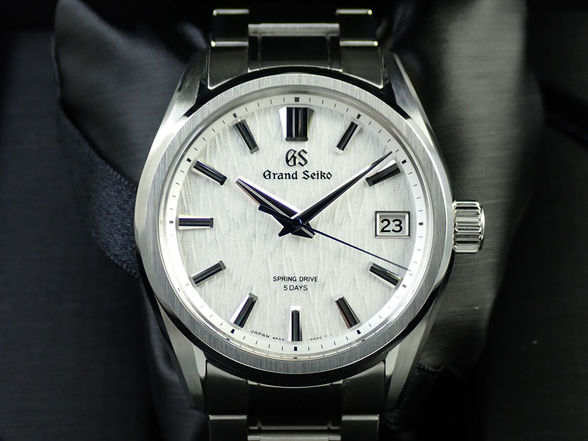 グランドセイコー エボリューション 9 白樺 Ref.SLGA009 シルバー文字盤 極美品 WX00JFRL