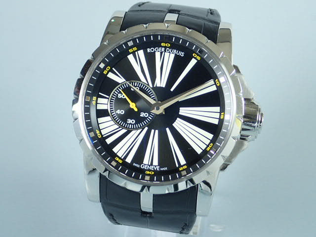 Roger Dubuis Excalibur Ref.EX45-77-90-00/09R01/B Black Dial Used excalibur-2