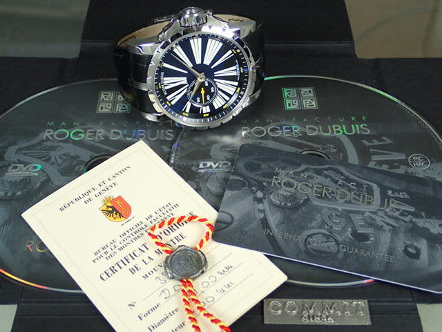 Roger Dubuis Excalibur Ref.EX45-77-90-00/09R01/B Black Dial Used excalibur-2