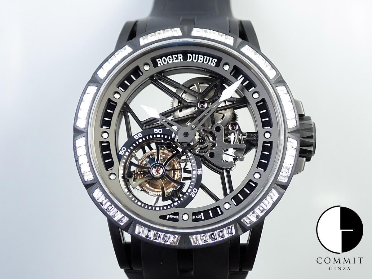 Roger Dubuis Excalibur Ref.DBEX0480 Skeleton Dial Used 4J96A6U9