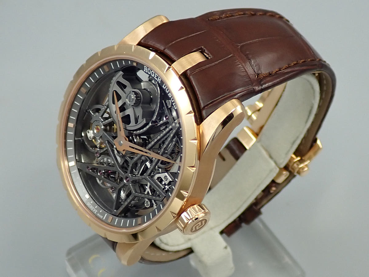 Roger Dubuis Excalibur 42 Microrotor Automatic Skeleton Ref.DBEX0422 Skeleton Dial Used 4LSC6WVR