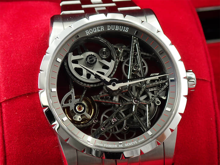 ロジェデュブイ エクスカリバー42 Ref.DBEX0793 スケルトン文字盤 中古 HKJ7904V