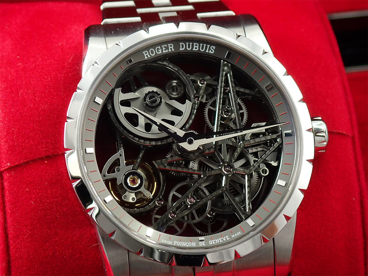 ロジェデュブイ エクスカリバー42 Ref.DBEX0793 スケルトン文字盤 中古 HKJ7904V