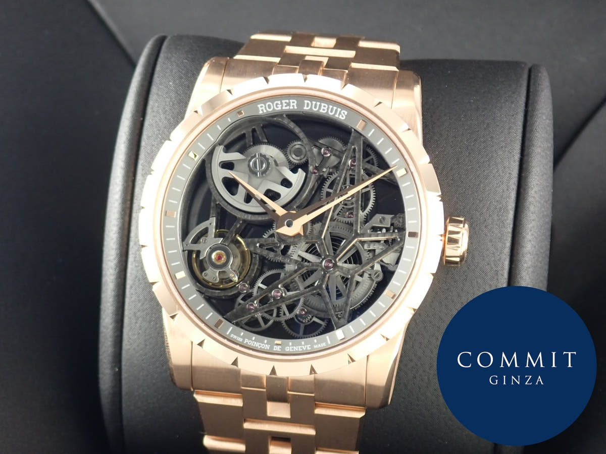 Roger Dubuis Excalibur Ref.DBEX0788 Skeleton Dial Unused excalibur-5