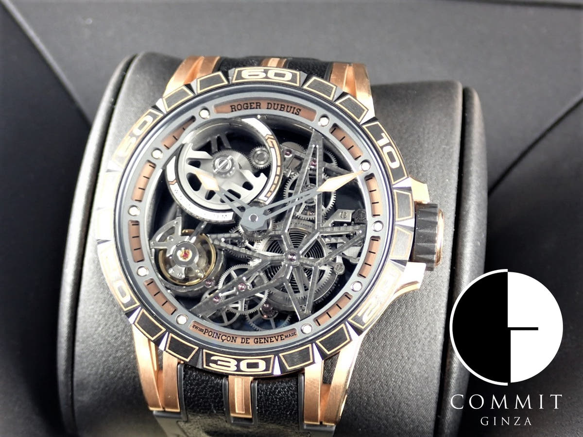 Roger Dubuis Excalibur Ref.DBEX0647 Skeleton Dial Used excalibur-7