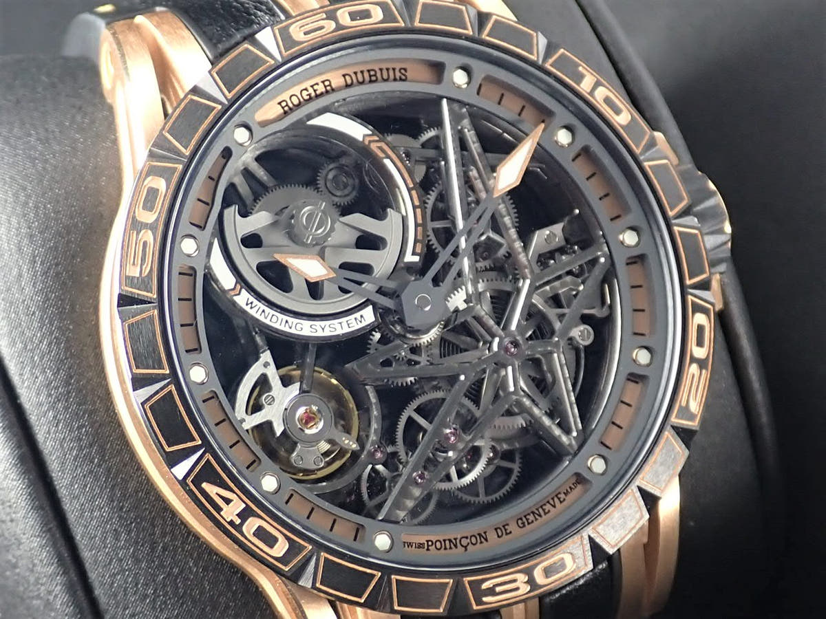 Roger Dubuis Excalibur Ref.DBEX0647 Skeleton Dial Used excalibur-7