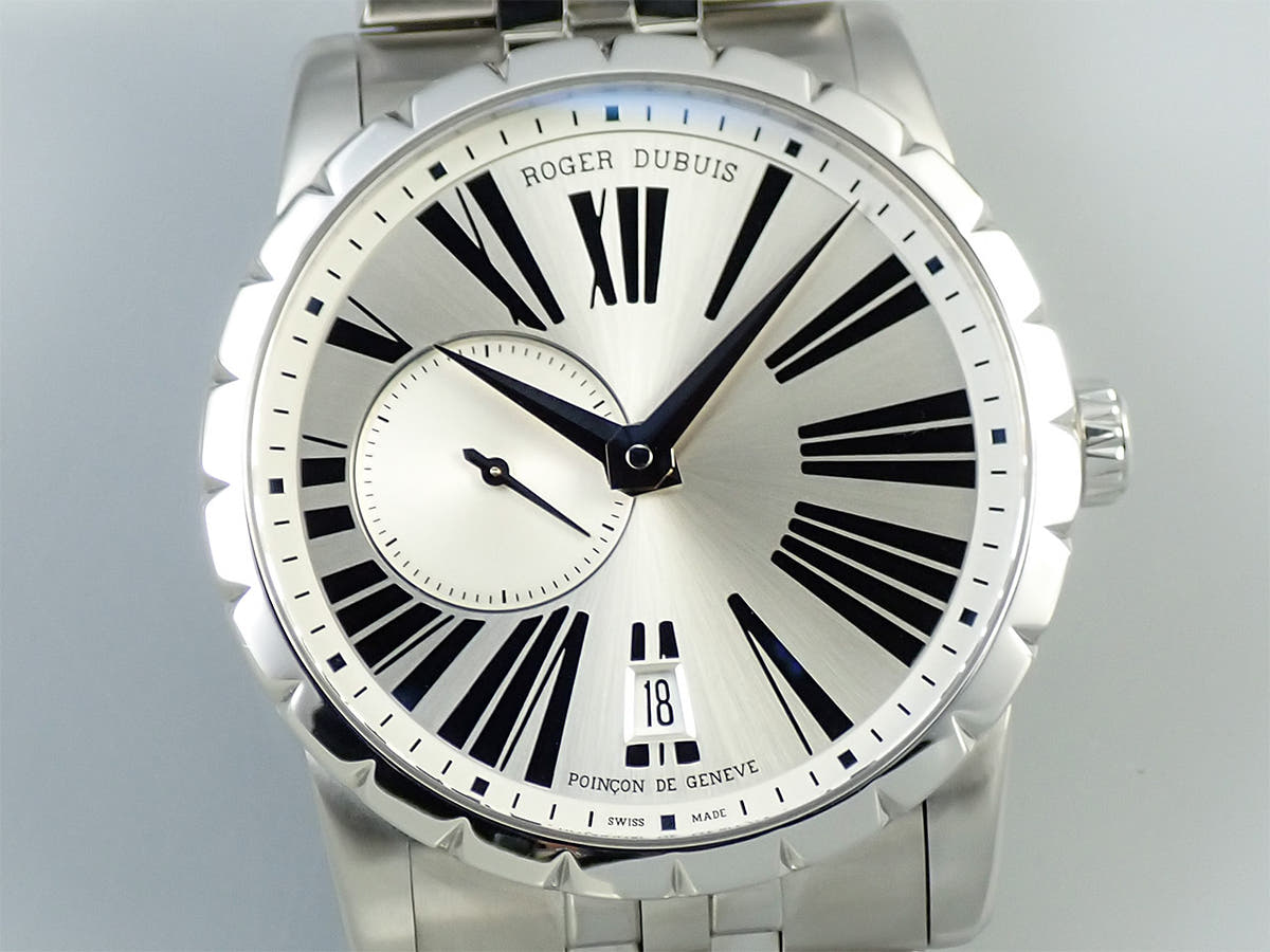 Roger Dubuis Excalibur 42 Ref.DBEX0384 Silver Dial Used 4H2P2281
