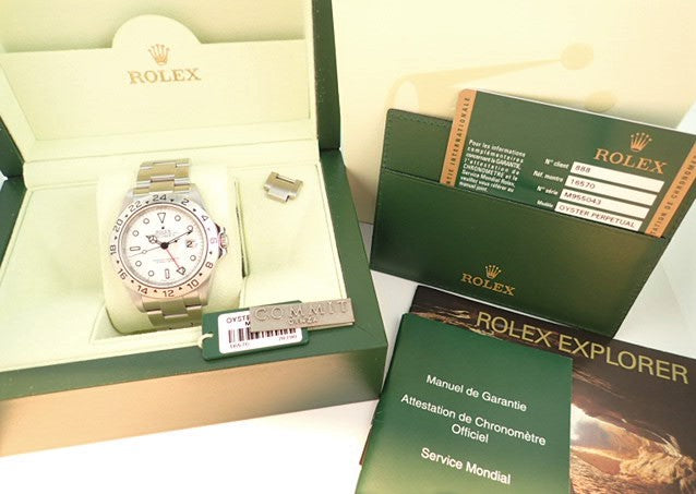 Rolex Explorer II White M serial number