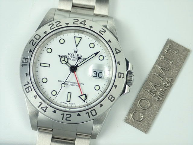 Rolex Explorer II White A serial number