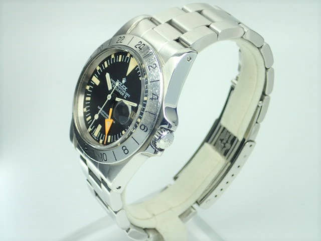ロレックス エクスプローラーII Ref.1655 ブラック文字盤 中古 explorer-103