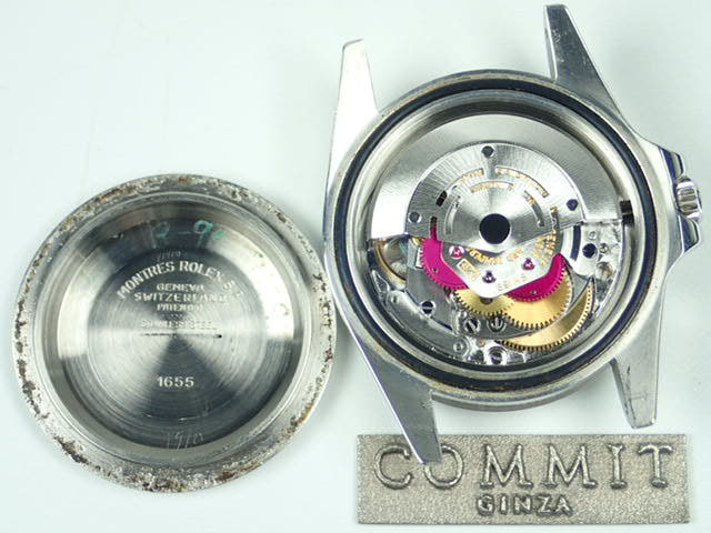 ロレックス エクスプローラーII Ref.1655 ブラック文字盤 中古 explorer-103