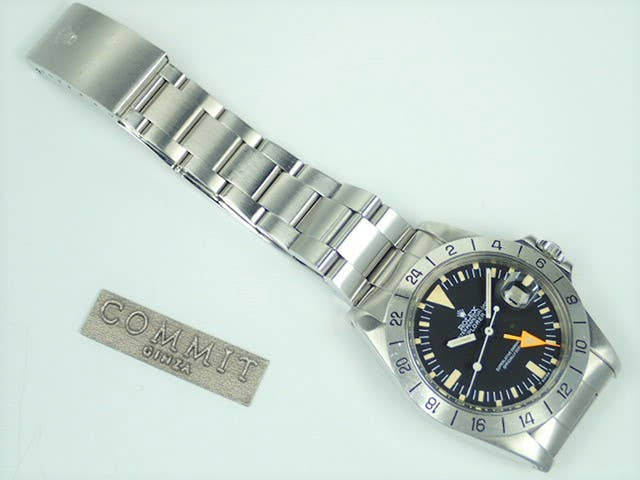 ロレックス エクスプローラーII Ref.1655 ブラック文字盤 中古 explorer-103