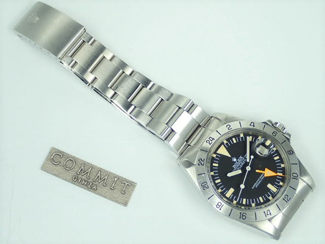 ロレックス エクスプローラーII Ref.1655 ブラック文字盤 中古 explorer-103