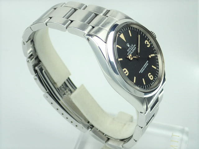 ロレックス エクスプローラーI Ref.1016 ブラック文字盤 中古 explorer-106