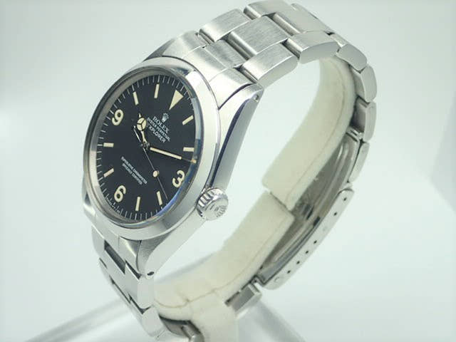 ロレックス エクスプローラーI Ref.1016 ブラック文字盤 中古 explorer-109