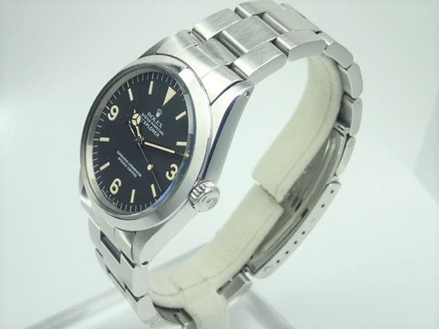 ロレックス エクスプローラーI Ref.1016 ブラック文字盤 中古 explorer-109