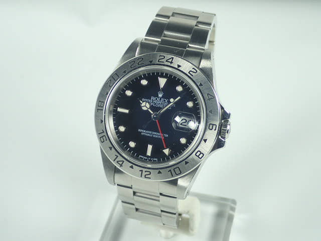 ロレックス エクスプローラーII Ref.16570 ブラック文字盤 中古 explorer-108