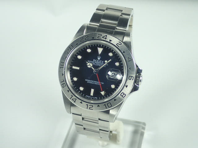 ロレックス エクスプローラーII Ref.16570 ブラック文字盤 中古 explorer-108