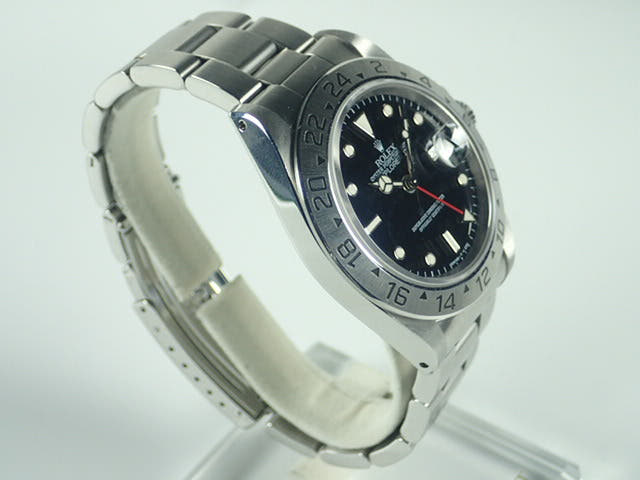 ロレックス エクスプローラーII Ref.16570 ブラック文字盤 中古 explorer-108