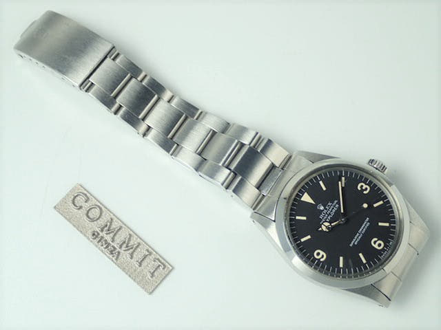 ロレックス エクスプローラーI Ref.1016 ブラック文字盤 中古 explorer-109