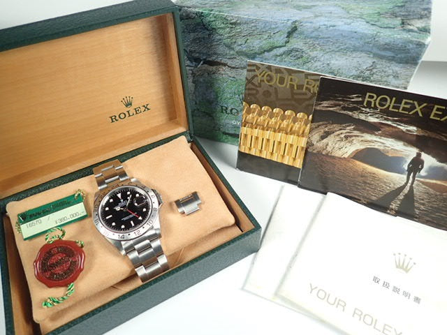 Rolex Explorer II Black T serial number