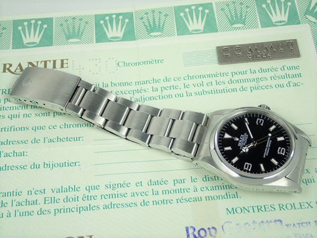 Rolex Explorer I S series