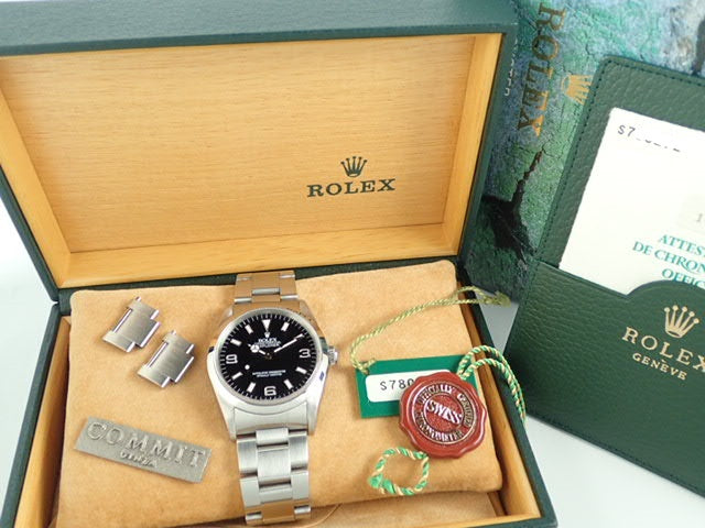 Rolex Explorer I S series