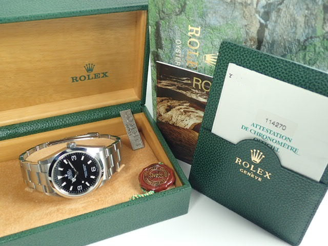 Rolex Explorer I Y serial number