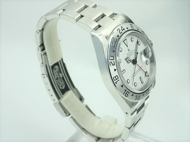 ロレックス エクスプローラーII Ref.16570 ホワイト文字盤 中古 explorer-114
