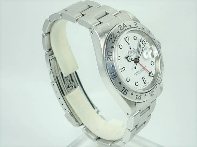 ロレックス エクスプローラーII Ref.16570 ホワイト文字盤 中古 explorer-115