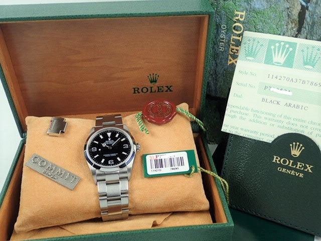 Rolex Explorer I P series