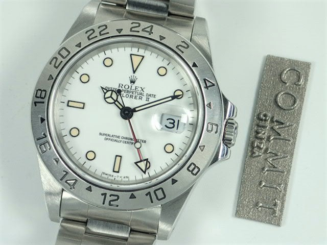 ロレックス エクスプローラーII SS Ref.16570 Serial.S