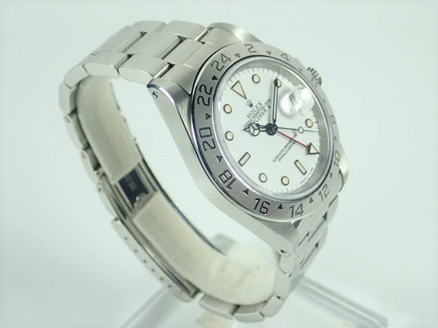 ロレックス エクスプローラーII Ref.16570 ホワイト文字盤 中古 explorer-118