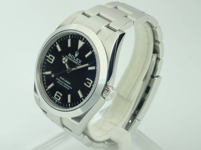 ロレックス エクスプローラー Ref.214270 ブラック文字盤 中古 explorer-120