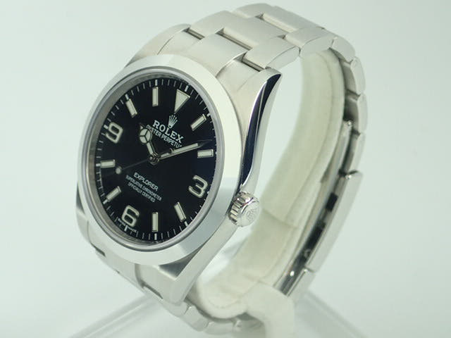 ロレックス エクスプローラー Ref.214270 ブラック文字盤 中古 explorer-120