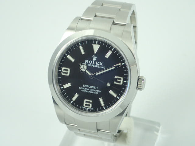 ロレックス エクスプローラー Ref.214270 ブラック文字盤 中古 explorer-120