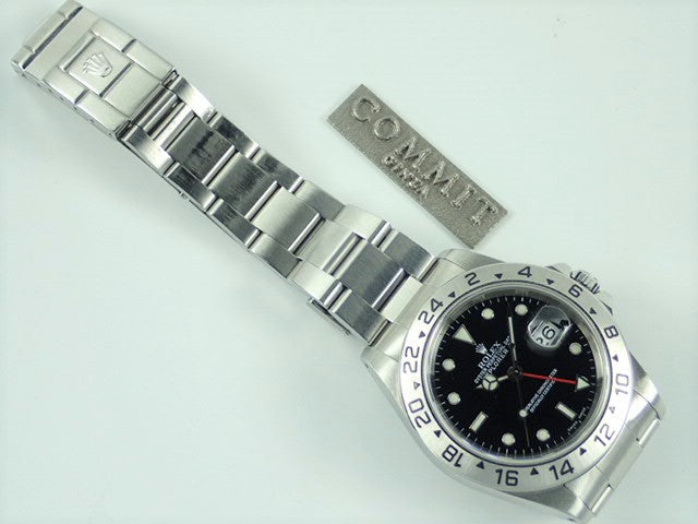 Rolex Explorer II Black A serial number