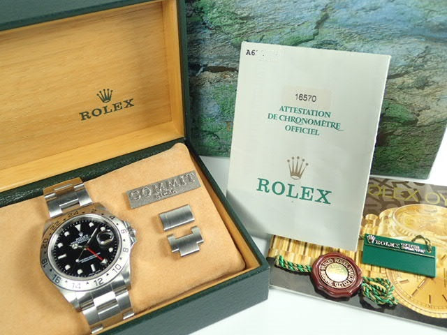 Rolex Explorer II Black A serial number