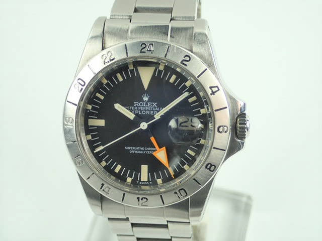 ロレックス エクスプローラーII Ref.1655 ブラック文字盤 中古 explorer-122