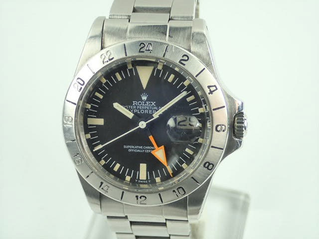 ロレックス エクスプローラーII Ref.1655 ブラック文字盤 中古 explorer-122