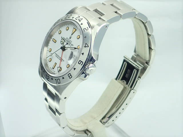 ロレックス エクスプローラーII Ref.16570 ホワイト文字盤 中古 explorer-133