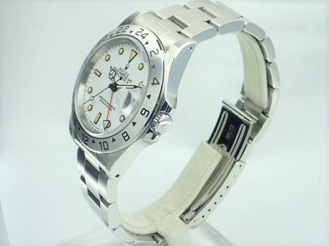 ロレックス エクスプローラーII Ref.16570 ホワイト文字盤 中古 explorer-133