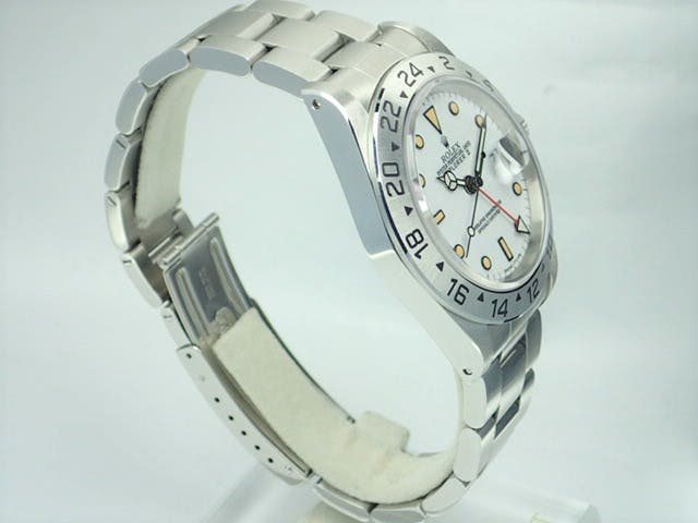 ロレックス エクスプローラーII Ref.16570 ホワイト文字盤 中古 explorer-133