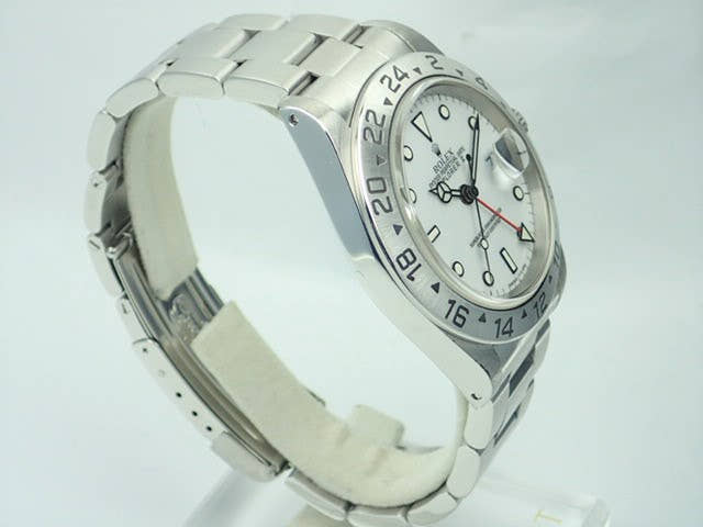 ロレックス エクスプローラーII Ref.16570 ホワイト文字盤 中古 explorer-135