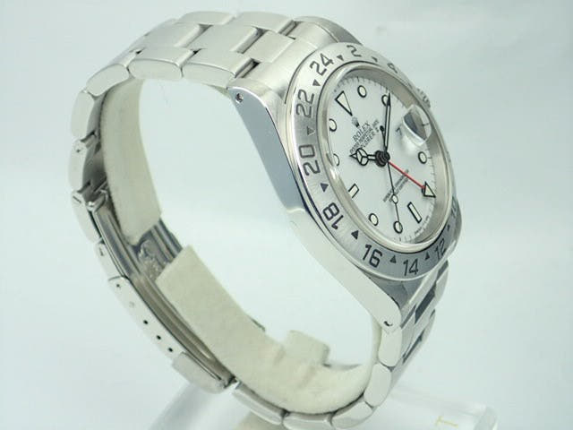 ロレックス エクスプローラーII Ref.16570 ホワイト文字盤 中古 explorer-135