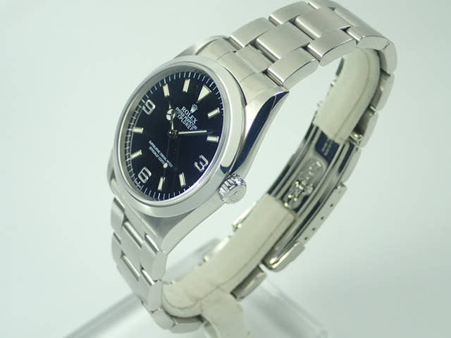 ロレックス エクスプローラーI Ref.14270 ブラック文字盤 中古 explorer-136