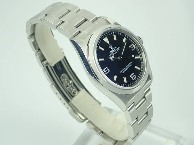 ロレックス エクスプローラーI Ref.14270 ブラック文字盤 中古 explorer-136